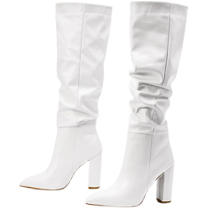 Sleek Strut Knee-High Boots Newgew