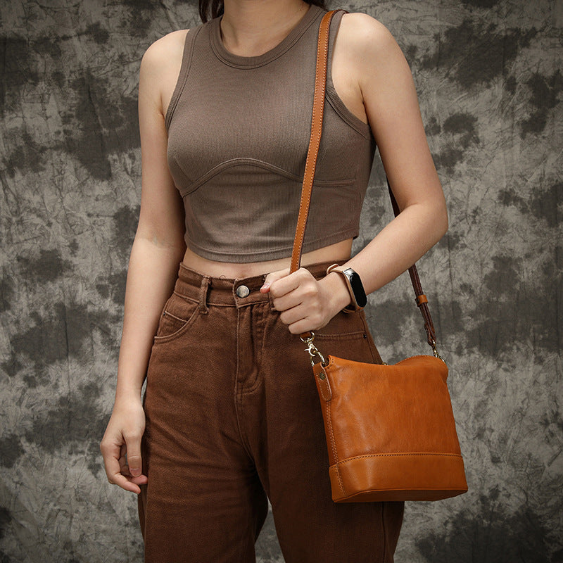 Vege Tanned Leather Handbags
