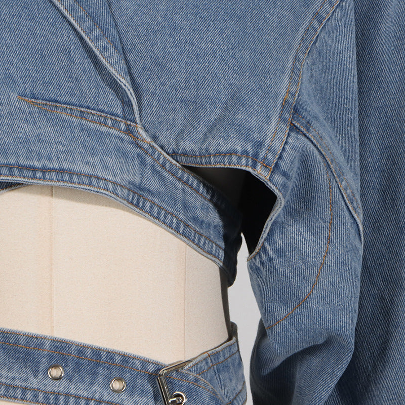 Kurze Jeansjacke