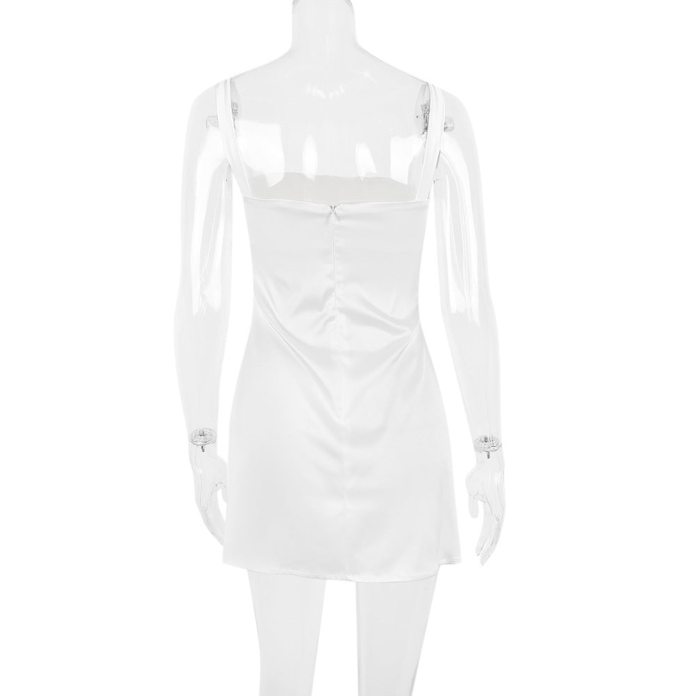 VESTIDO MINI CREMA VINTAGE