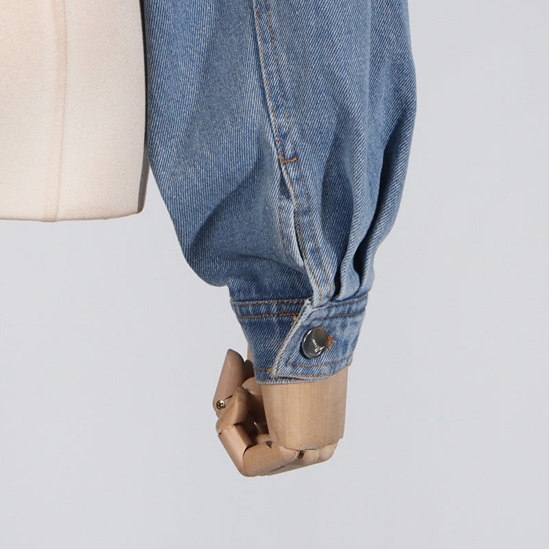 Kurze Jeansjacke