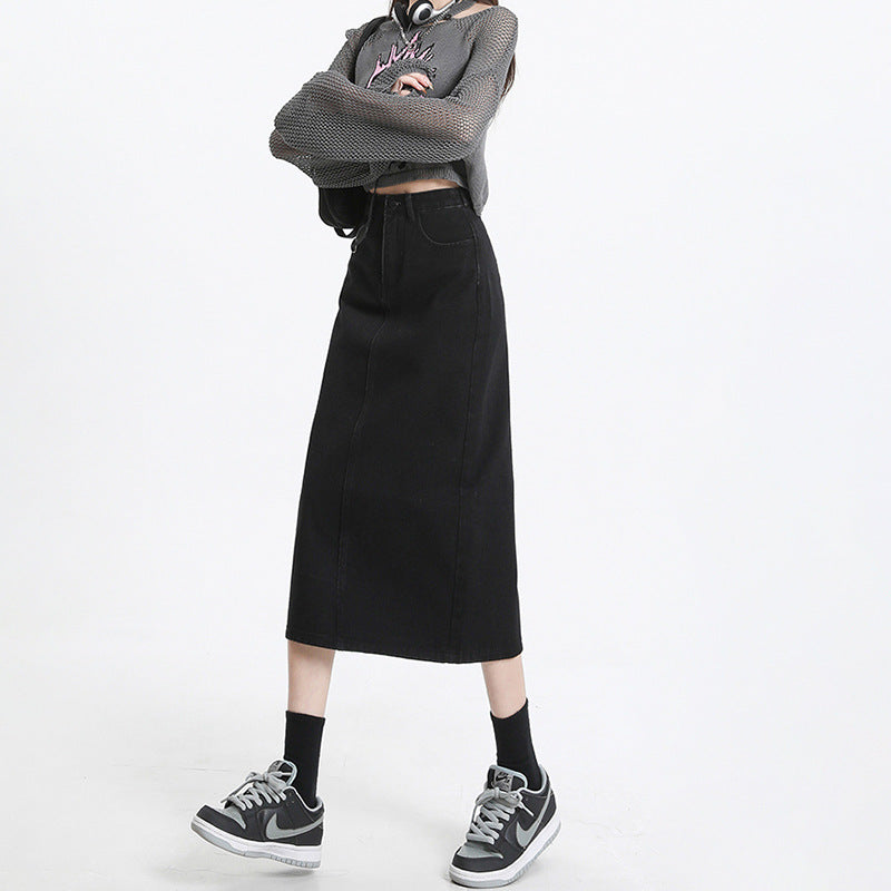 Alco Geneve Maxi-Jeansrock