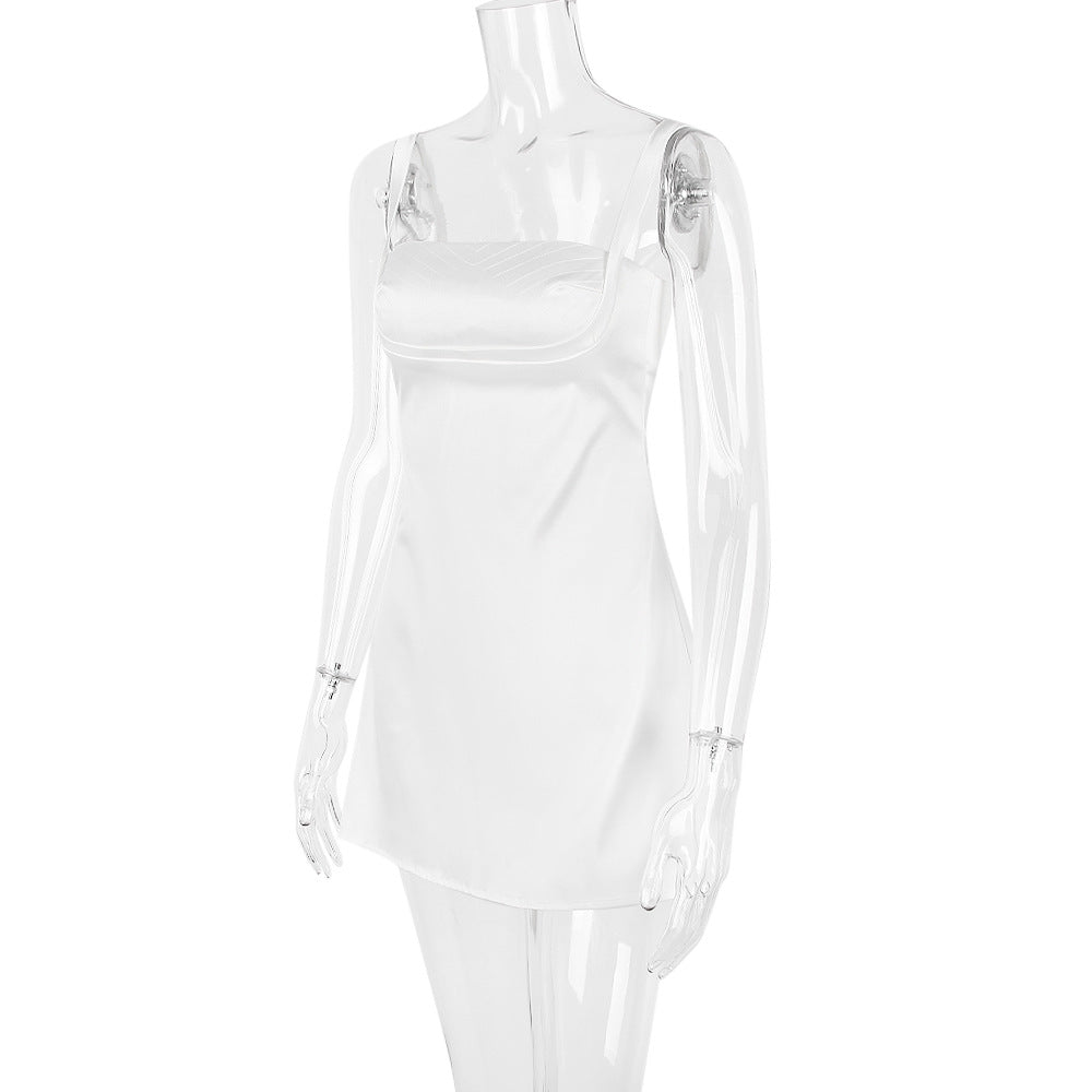 VESTIDO MINI CREMA VINTAGE