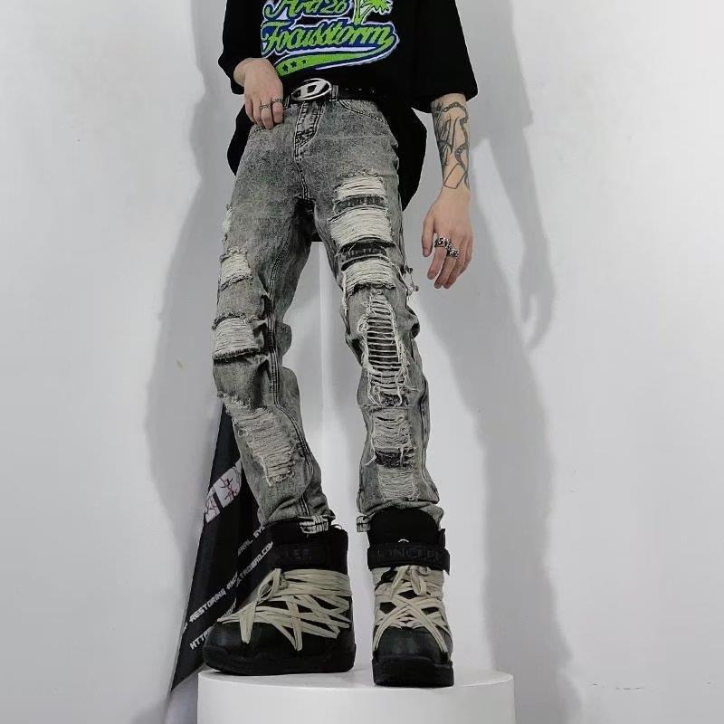 Herrenjeans mit mittlerer Taille