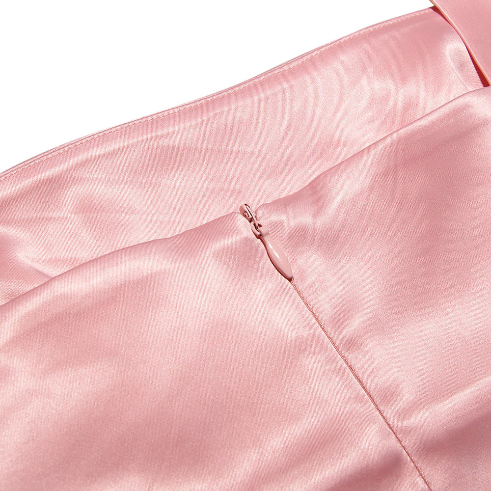 VESTIDO VINTAGE CREMA MINI - Rosa