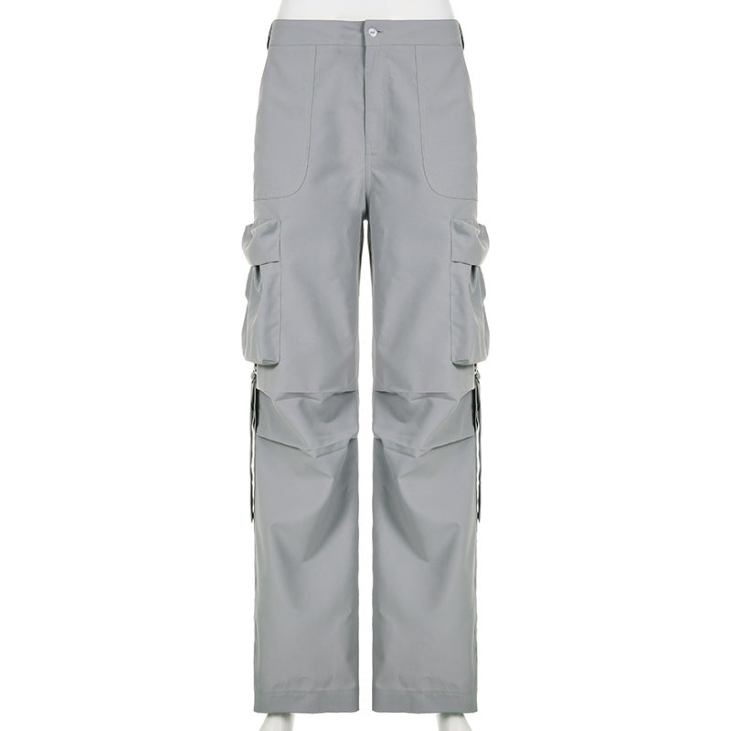 Verwaschene Vintage Baggy Cargo Jeans