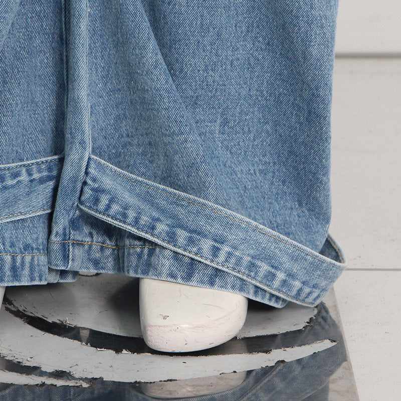 Übergroße Jeans „Persephone“ mit Taschen