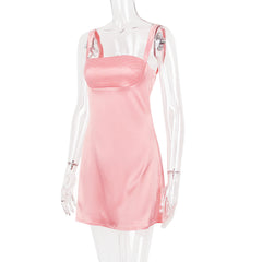VESTIDO VINTAGE CREMA MINI - Rosa