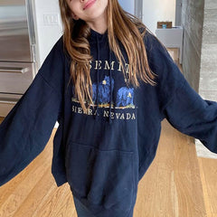 Sudadera con capucha del oso de Nevada