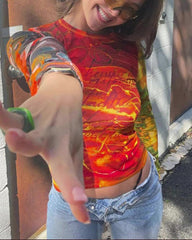 Ash Incendius Kurzes Top
