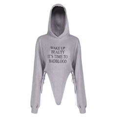 Sudadera con capucha de corte alto de 1988 