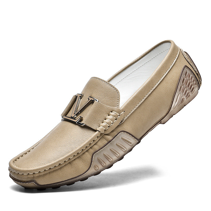 Atmungsaktive, trendige britische Freizeitschuhe mit einem Pedal für Herren von Doug