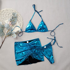 Silver Lining Bikini and Skirt Wrap