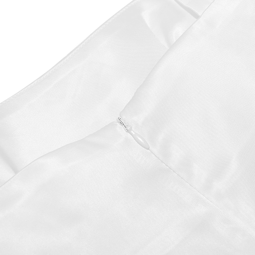 VESTIDO MINI CREMA VINTAGE