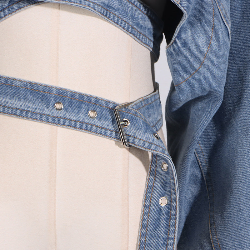 Kurze Jeansjacke