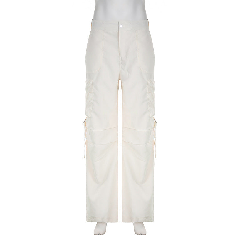 Verwaschene Vintage Baggy Cargo Jeans