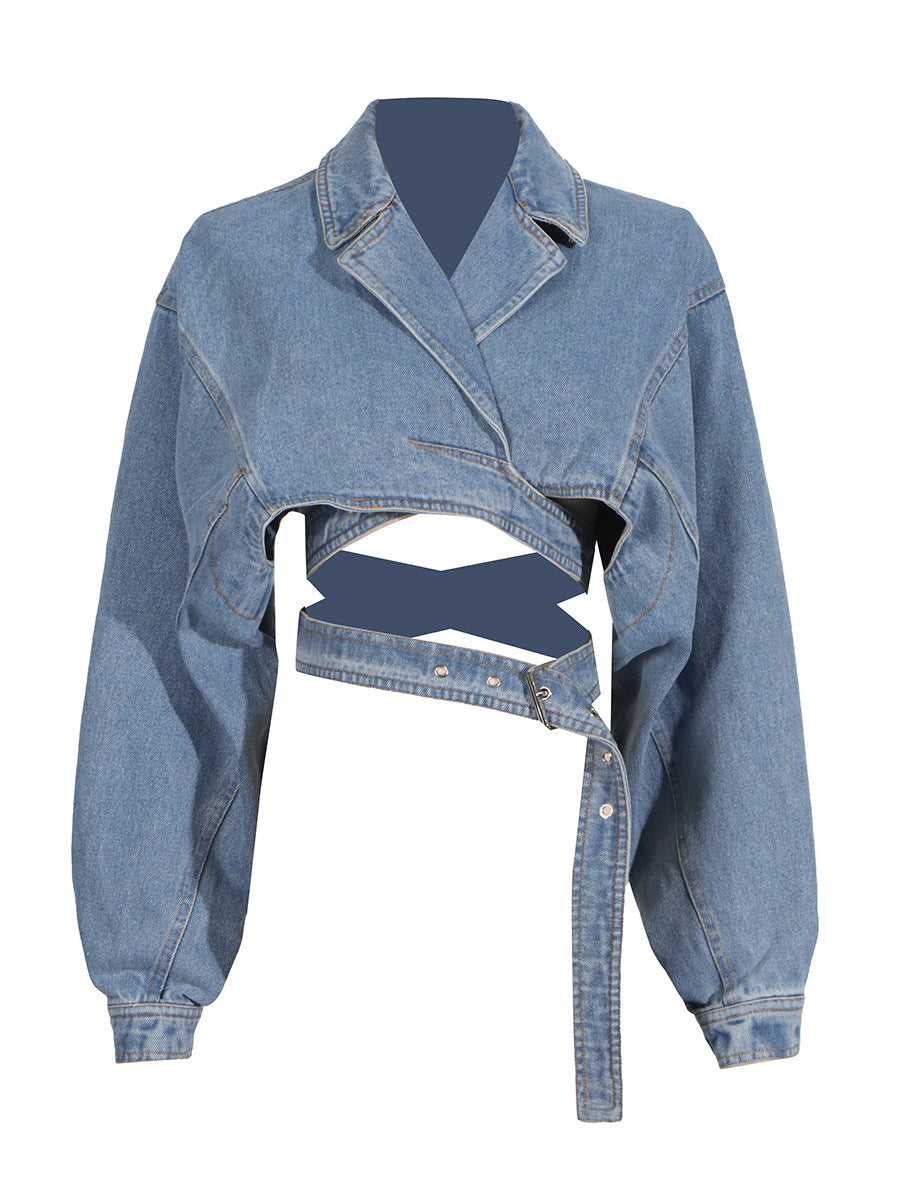 Kurze Jeansjacke