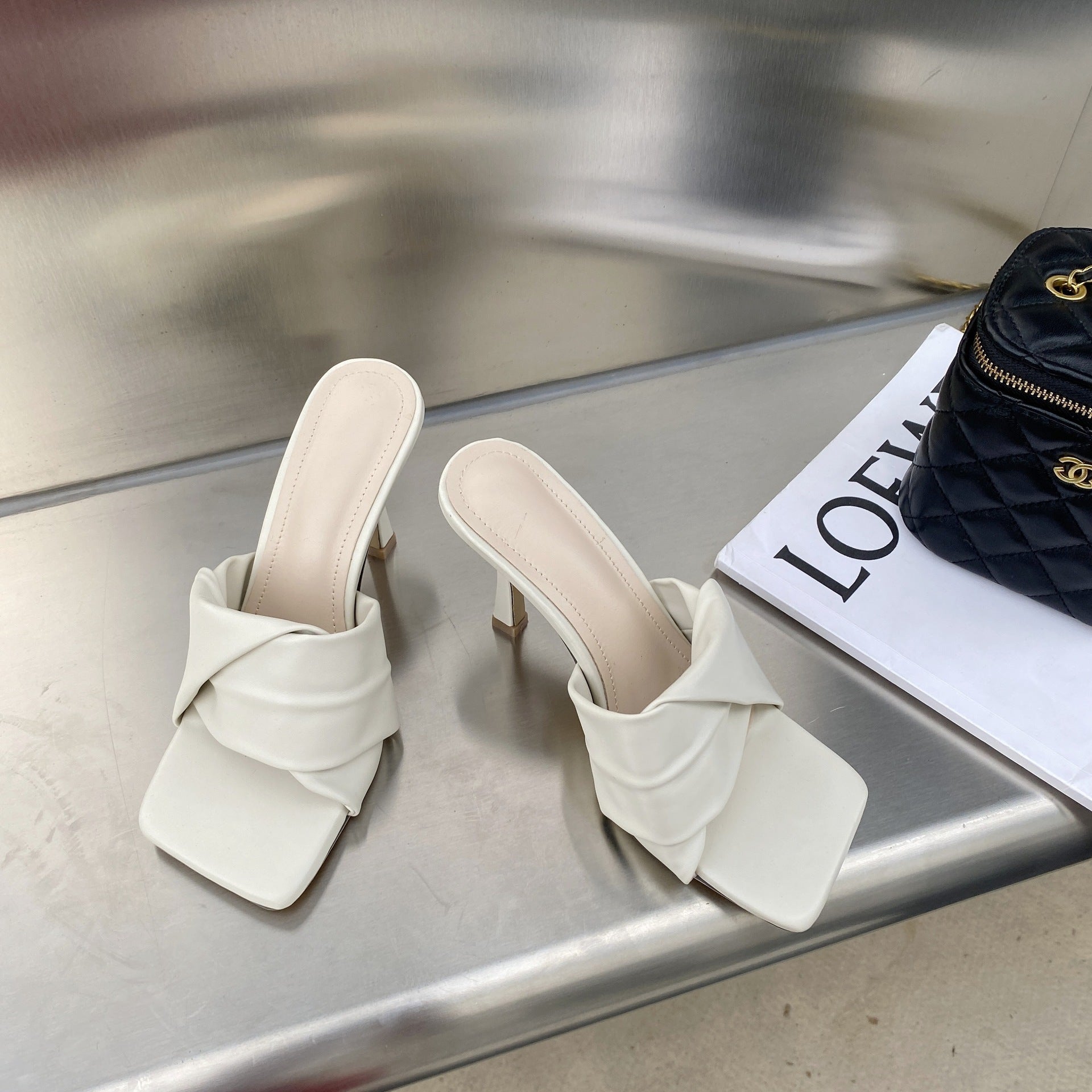 Lässige Sandalen mit offenem Zehenbereich