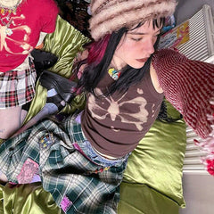 Tank Top mit Schmetterlingen auf Inselgrund