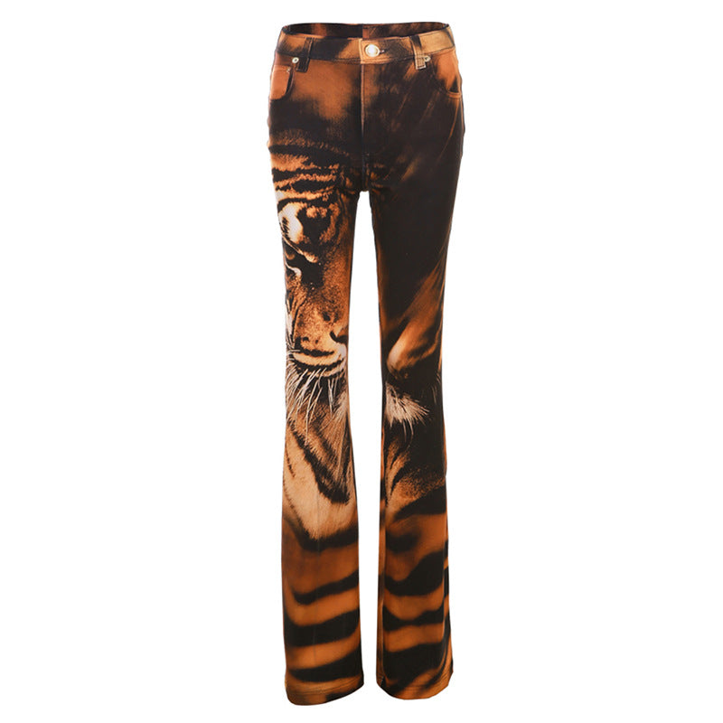 Gerade, lockere, trendige Freizeithose