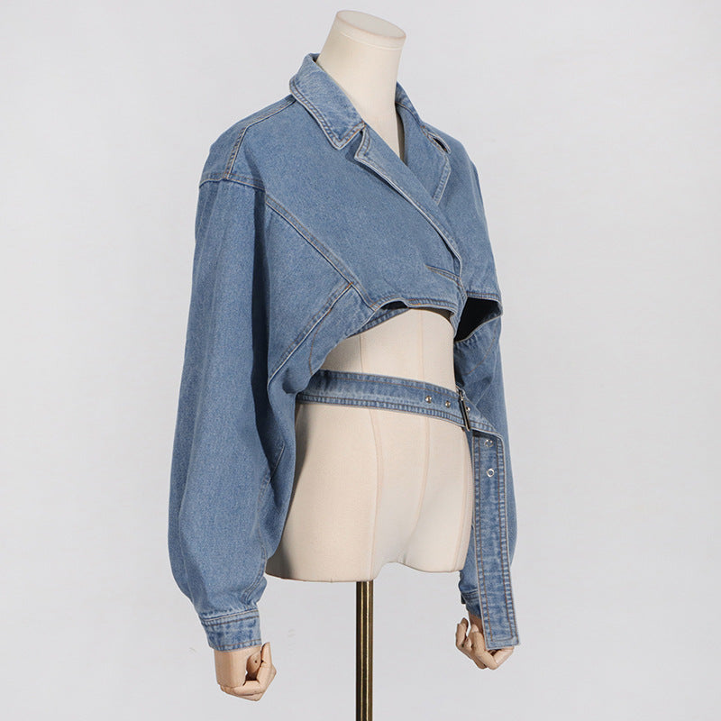 Kurze Jeansjacke