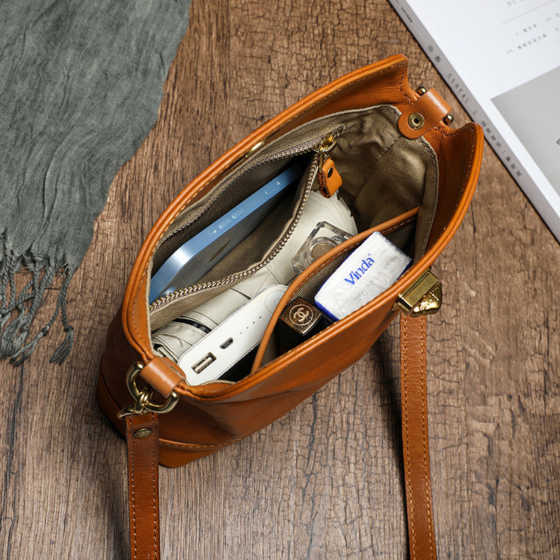Vege Tanned Leather Handbags
