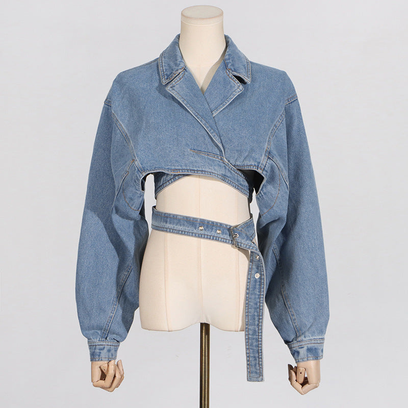 Kurze Jeansjacke