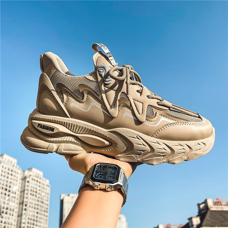 Herrenschuhe im koreanischen Stil, trendige Daddy-Sportschuhe
