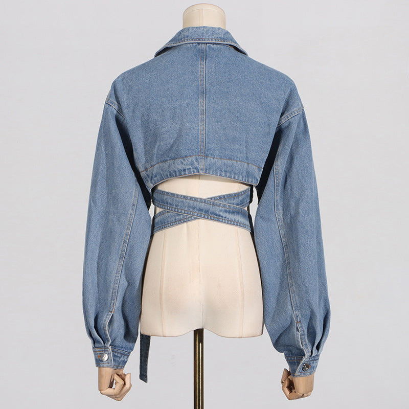 Kurze Jeansjacke