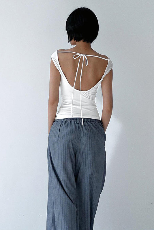 Tanktop mit weiten Schultern