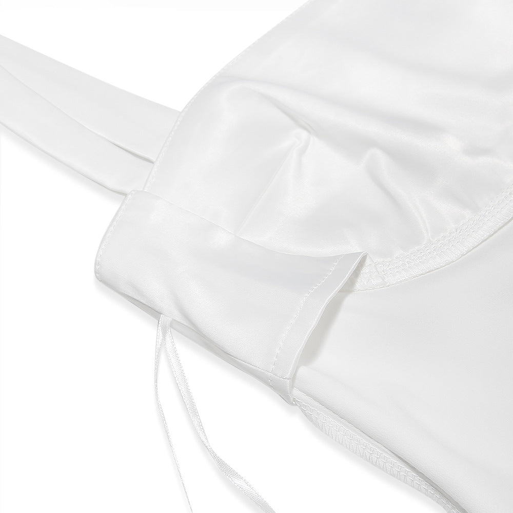 VESTIDO MINI CREMA VINTAGE