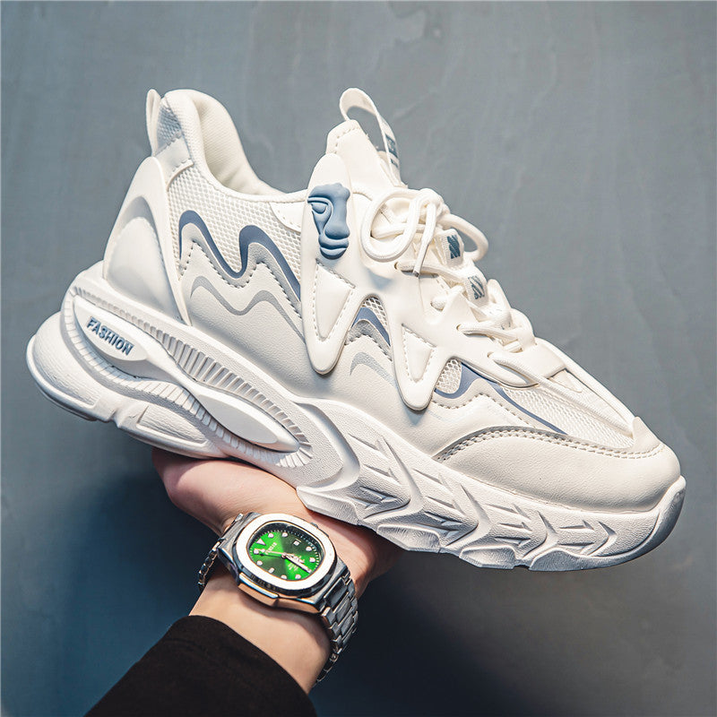 Herrenschuhe im koreanischen Stil, trendige Daddy-Sportschuhe