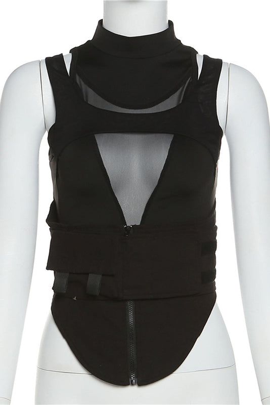 Standing Last – Utility-Oberteil mit Cut-Outs