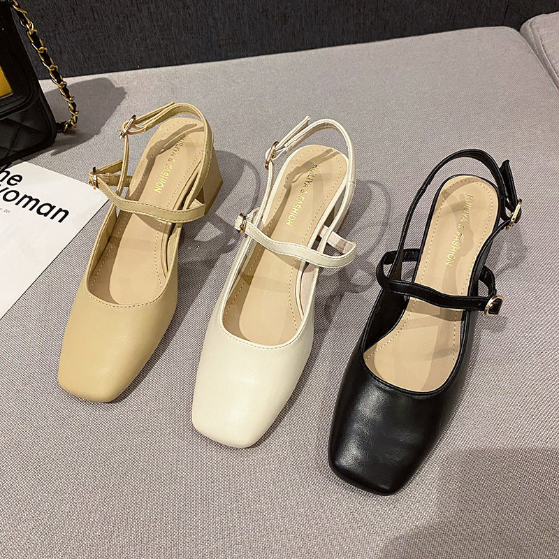 Damen-Oberbekleidung Mary Jane Slingback Heels