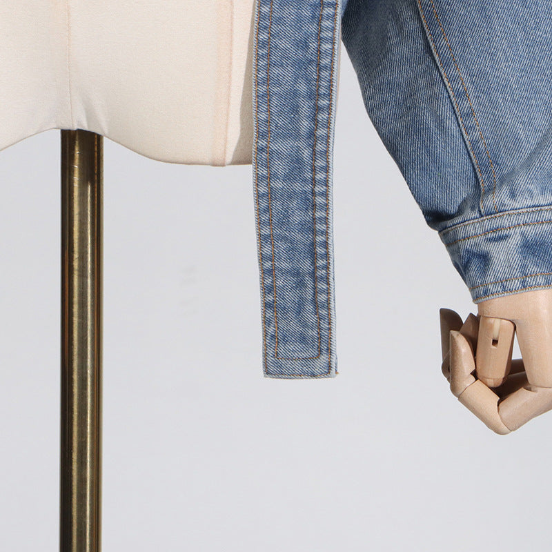 Kurze Jeansjacke