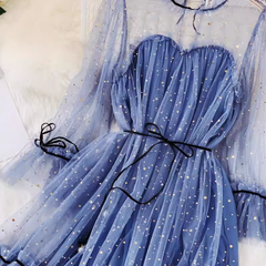 A-Linien-Tüllkleid