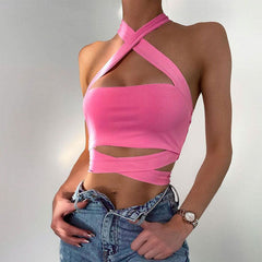 Pure Blushin Top zum Binden