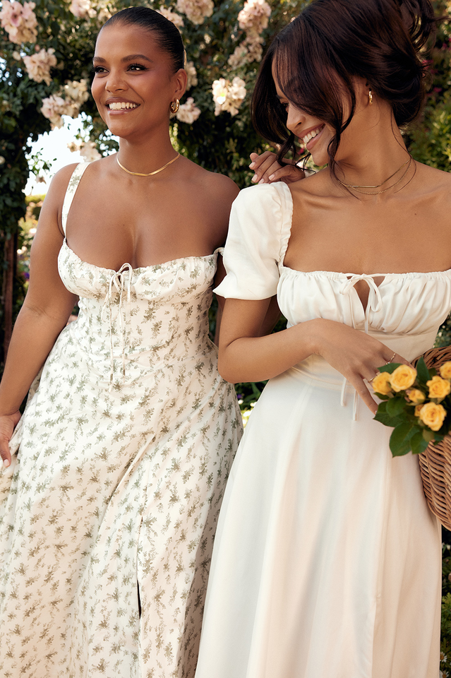 Sommerkleid mit Blumenmuster
