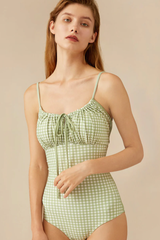 Jasmine Open-Back One Piece Swimsuit