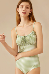 Jasmine Open-Back One Piece Swimsuit