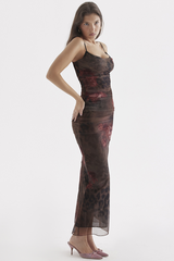 Bedrucktes Midikleid von Nalini