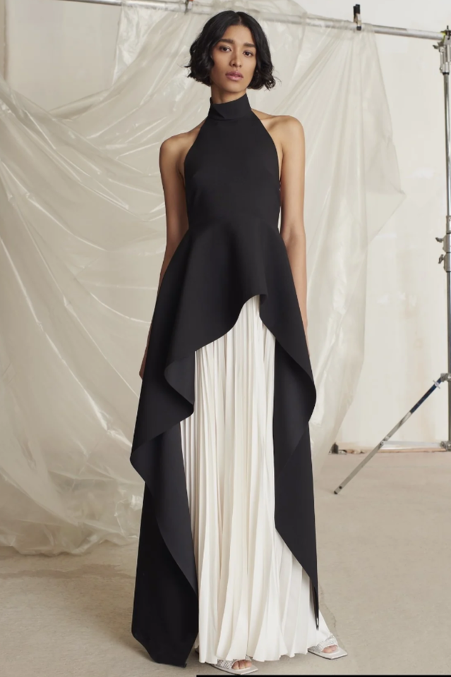 Victoria Neckholder-Kleiderset mit mehreren Lagen