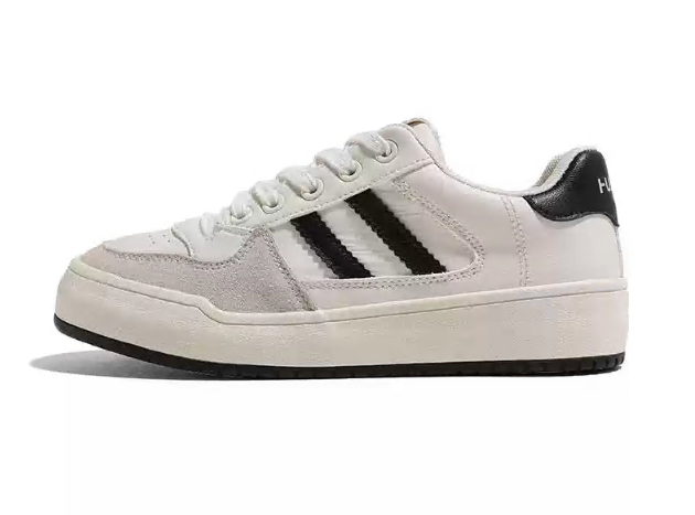Zapatillas de lona vintage transpirables con plataforma para mujer: elegantes zapatos casuales con cordones