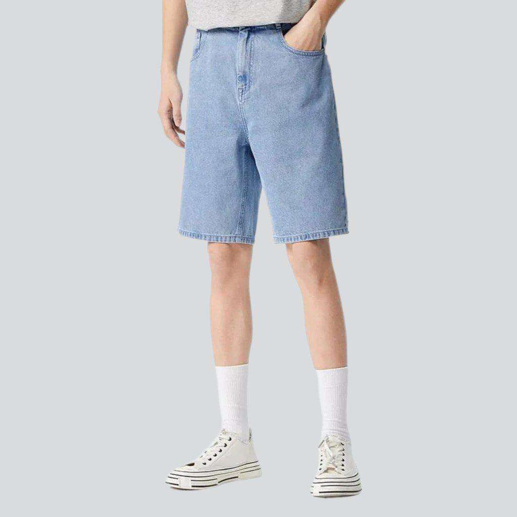 Lockere Jeansshorts für Herren