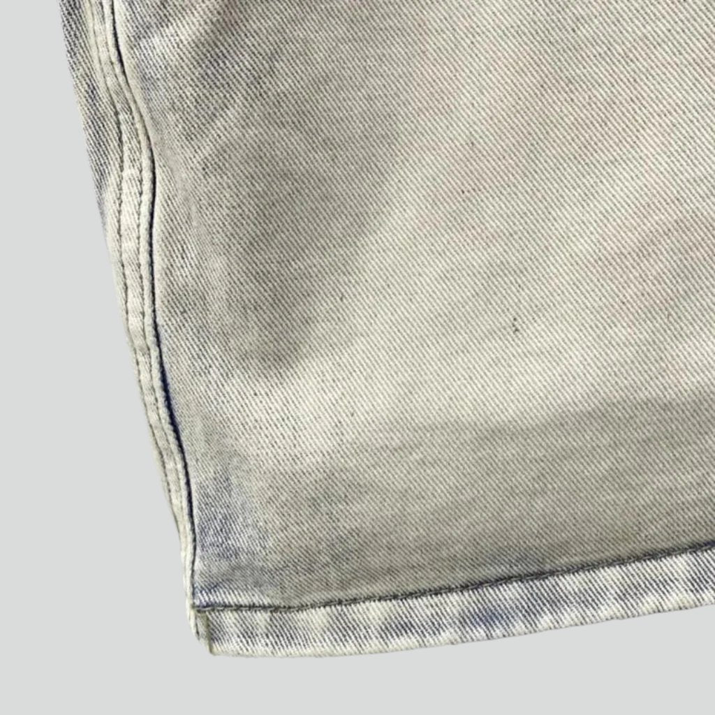 Vintage Skort Jeanskleid