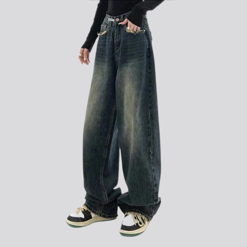 Modejeans für Damen mit hoher Taille