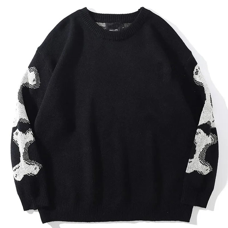 Skelettpullover für Herren