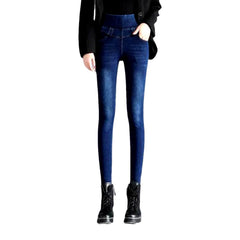 Stonewashed Damen Freizeitjeans