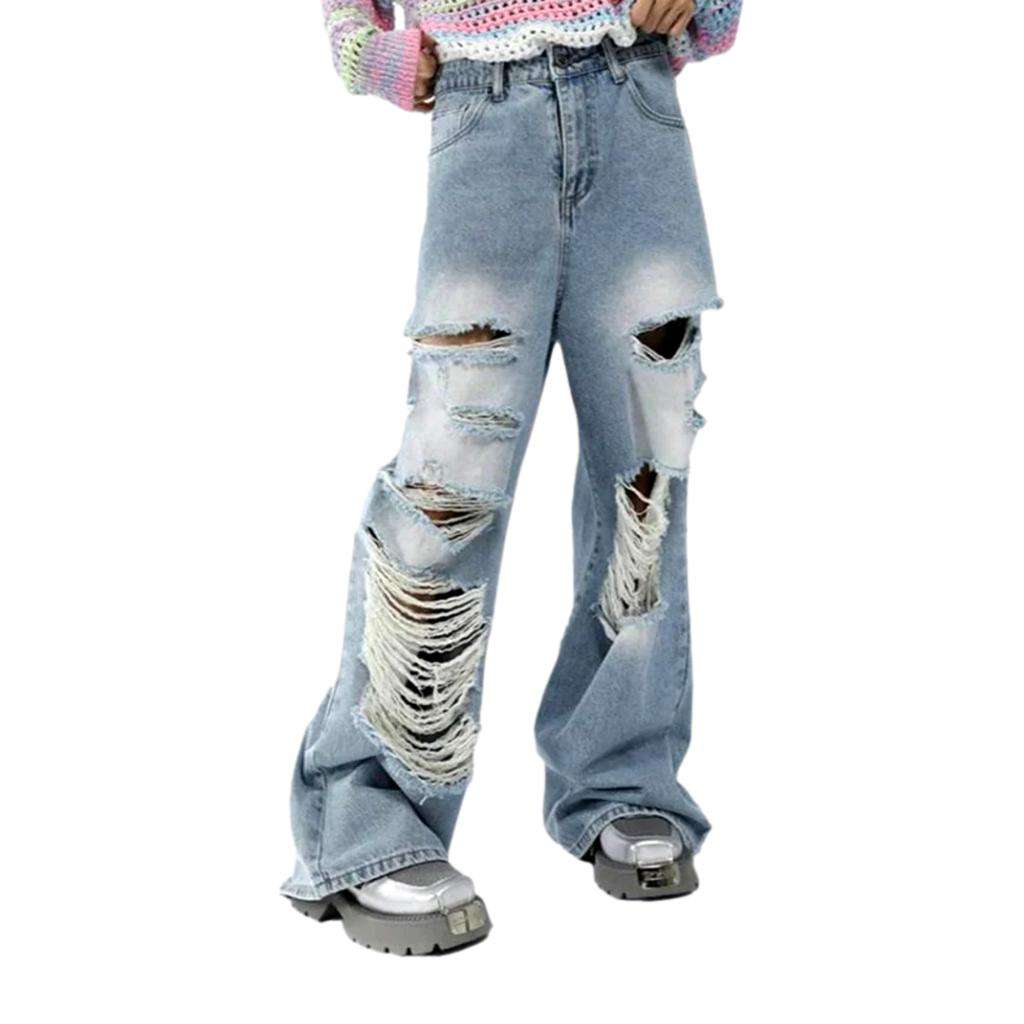 Vaqueros grunge para hombre