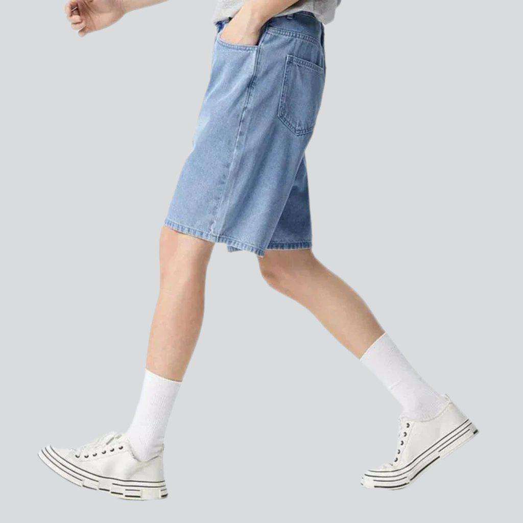 Lockere Jeansshorts für Herren
